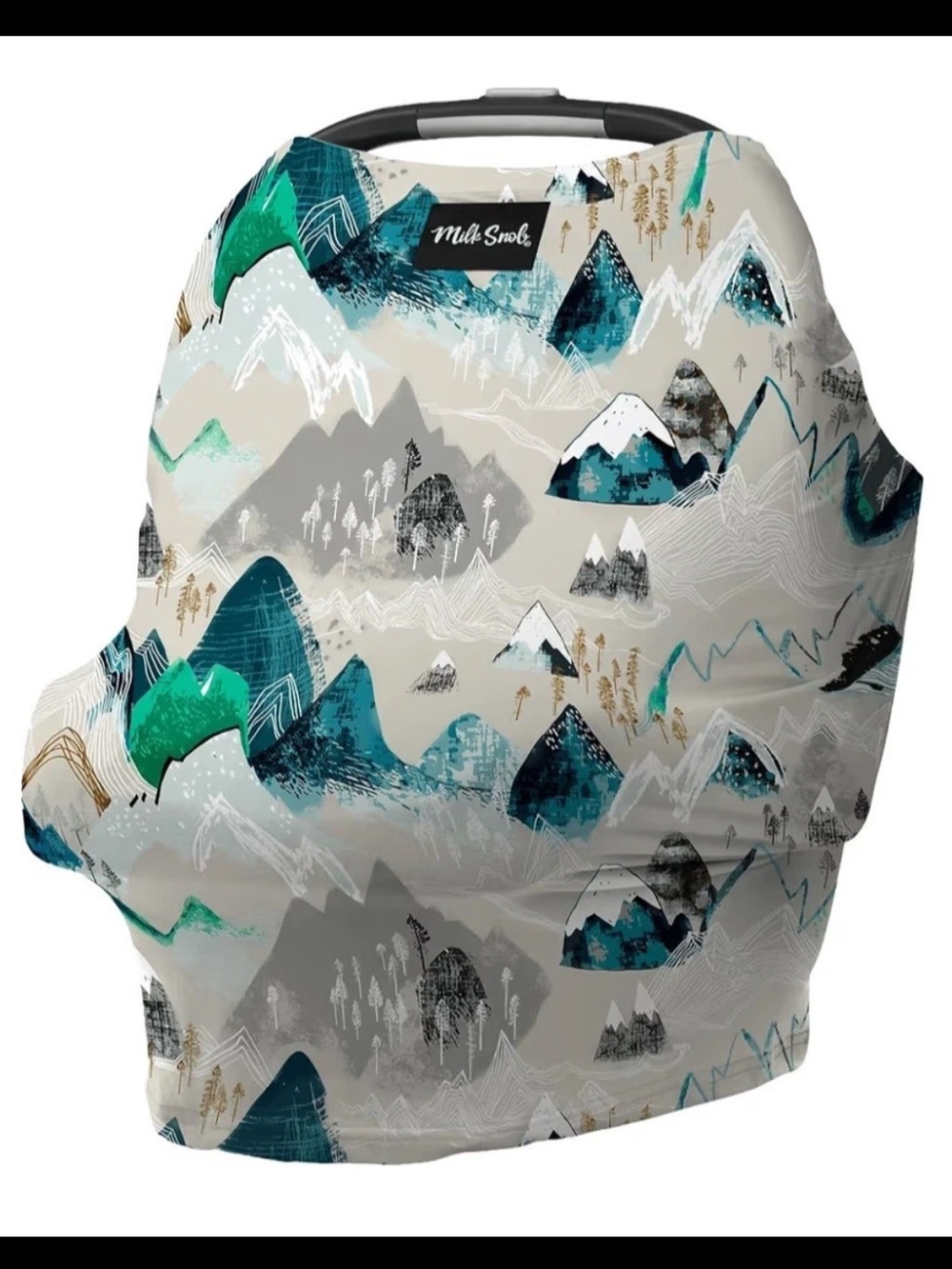 Milk Snob 5-in-1 Breathable Cover Mountain Print
